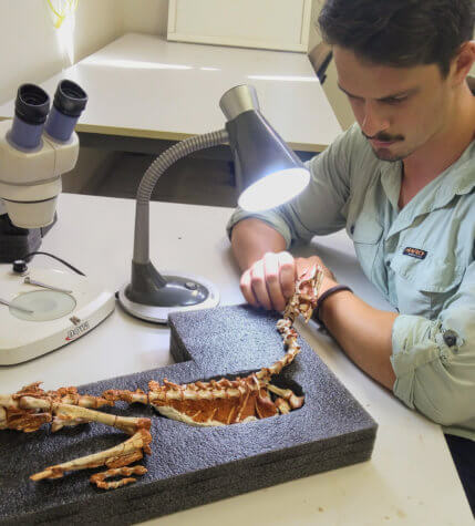 Scientist Rodrigo Temp Muller.