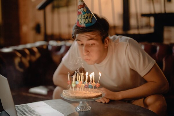 Birthday alone