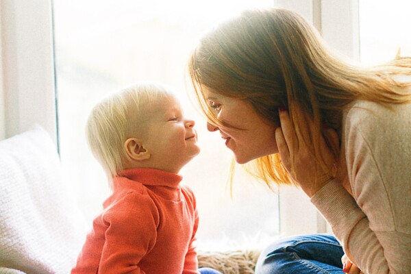 Child Parent Smiling