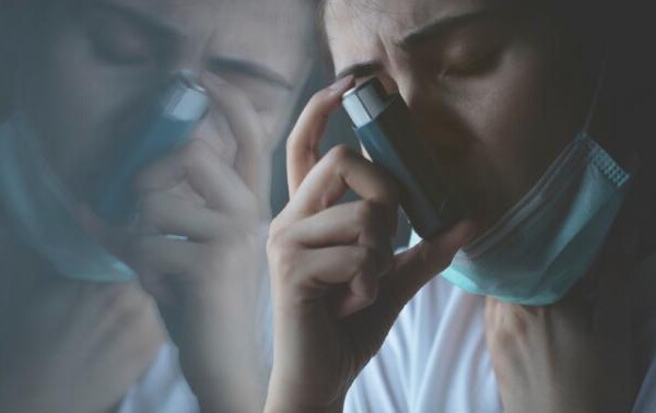 asthma inhaler face mask