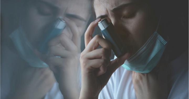 asthma inhaler face mask