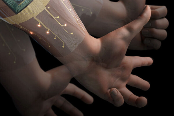 Wearable device detects hand gestures