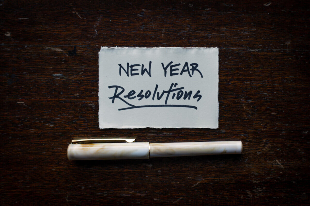 New Year’s resolutions