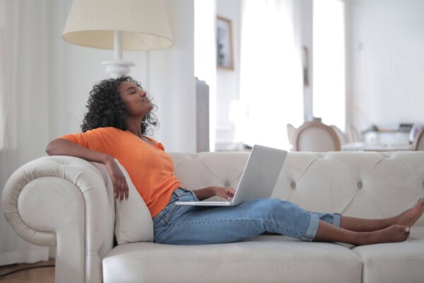 laid-back relaxed