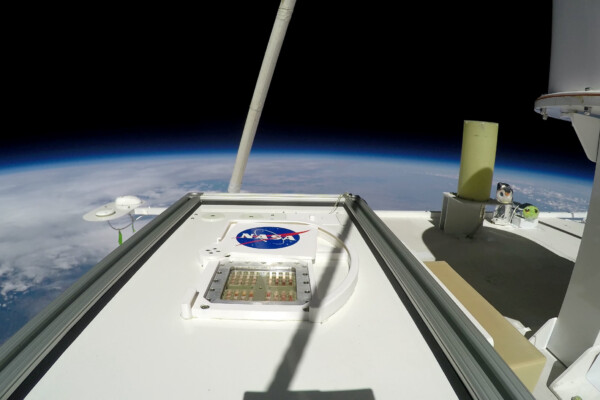 MARSBOx payload in the Earth's middle stratosphere
