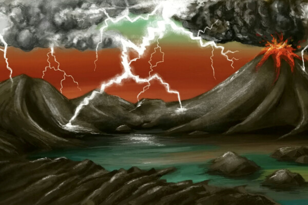 Lightning began Earth study