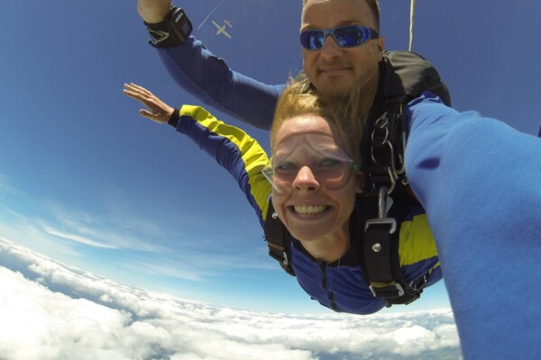 skydiving