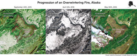 Zombie fires fueled by climate change