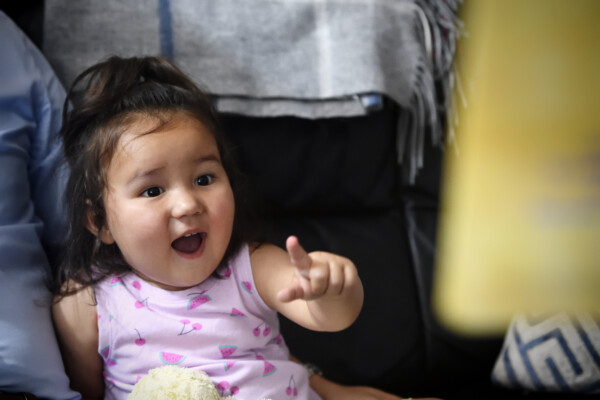 Curious baby study