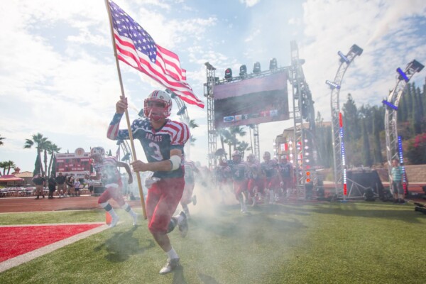 sports American flag