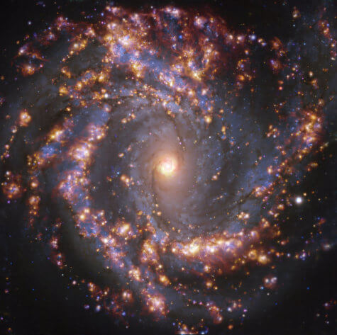 Galactic fireworks