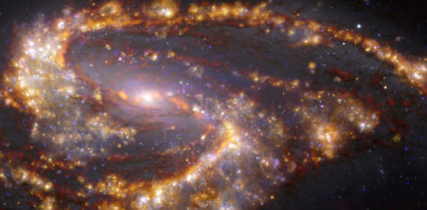 Galactic fireworks
