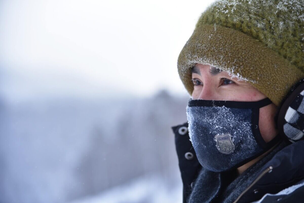 freezing cold