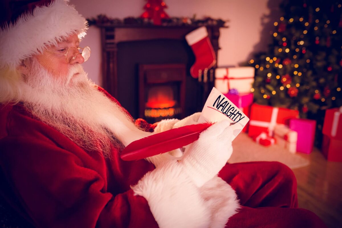 Santa naughty list