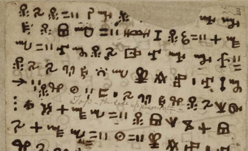 ancient script
