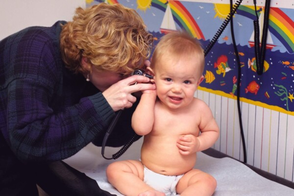 child ear exam