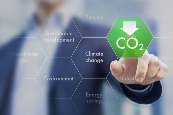 CO2 - Greenhouse gas emissions, carbon footprint for climate change