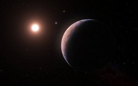 Artist’s impression of Proxima d