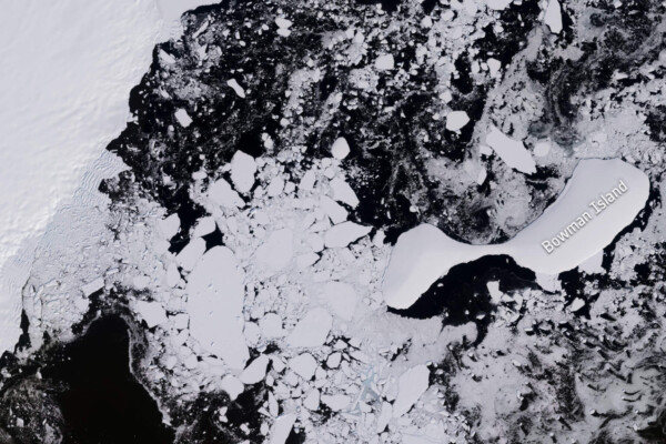 East Antarctica Ice Shelf Collapse
