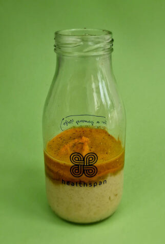 Ginger and turmeric salad dressing