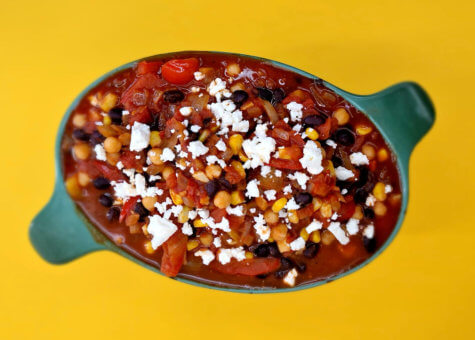 Black bean chili