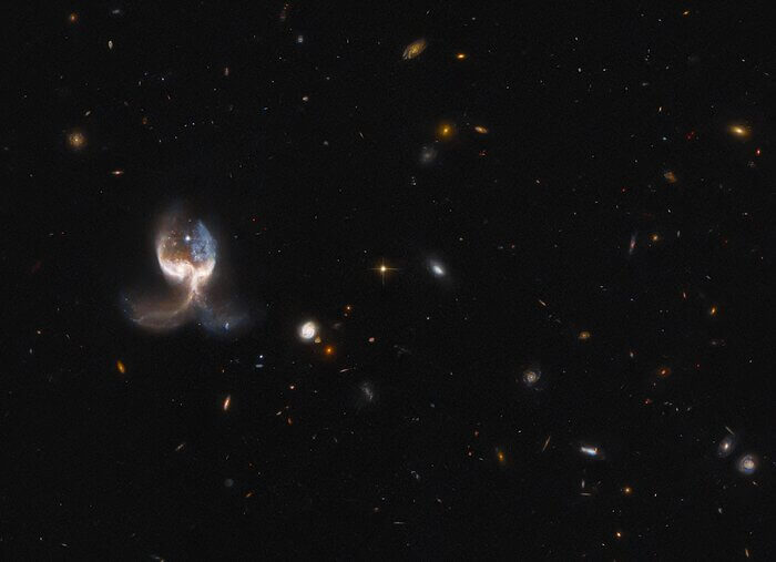 Hubble Galactic Wings