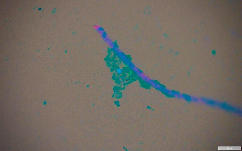Microplastic fiber