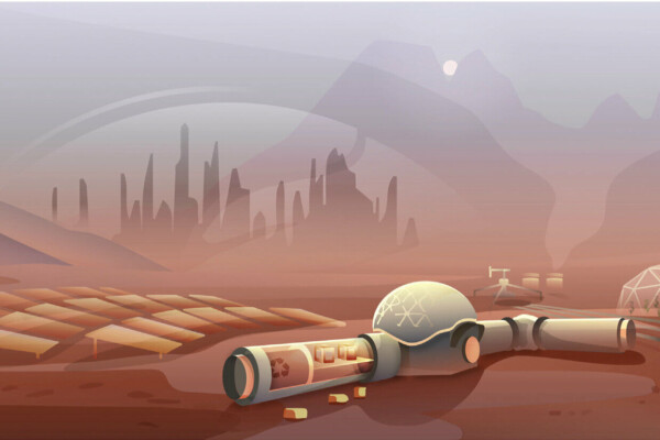 Mars solar power