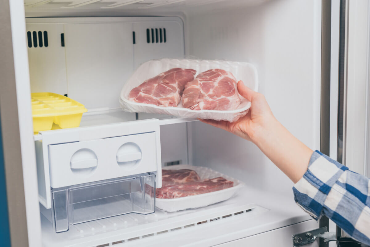 Frozen meat