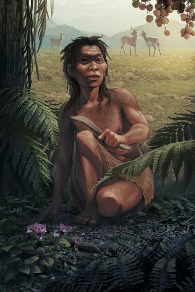 Red Deer Cave People or Mengziren