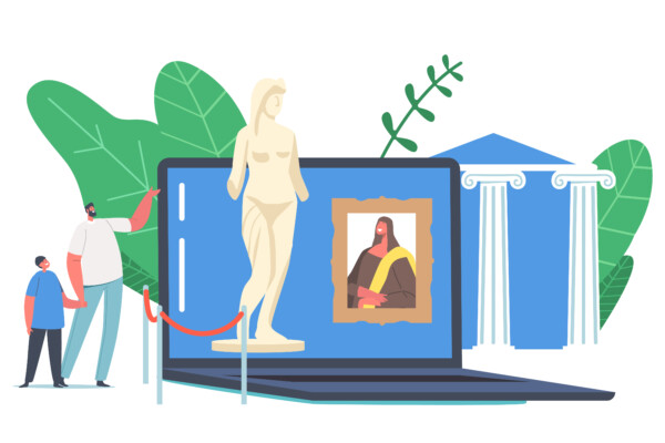 Virtual online museum