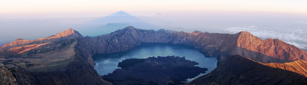 Mount Rinjani in Indonesia