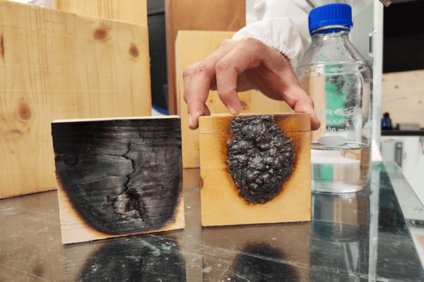 fireproof wood
