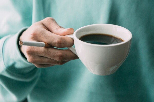 coffee smoking