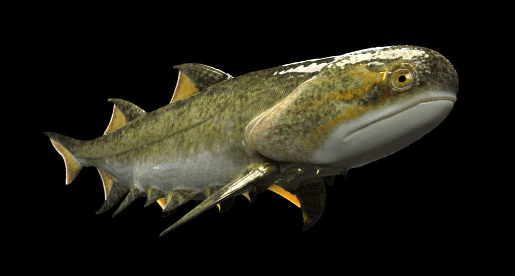 Life reconstruction of Fanjingshania renovata. 