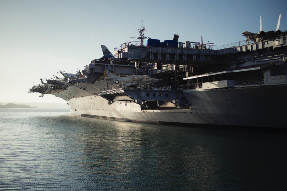 U.S. Navy Aircraft Carrier