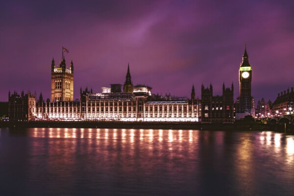 United Kingdom: Westminster, London at night