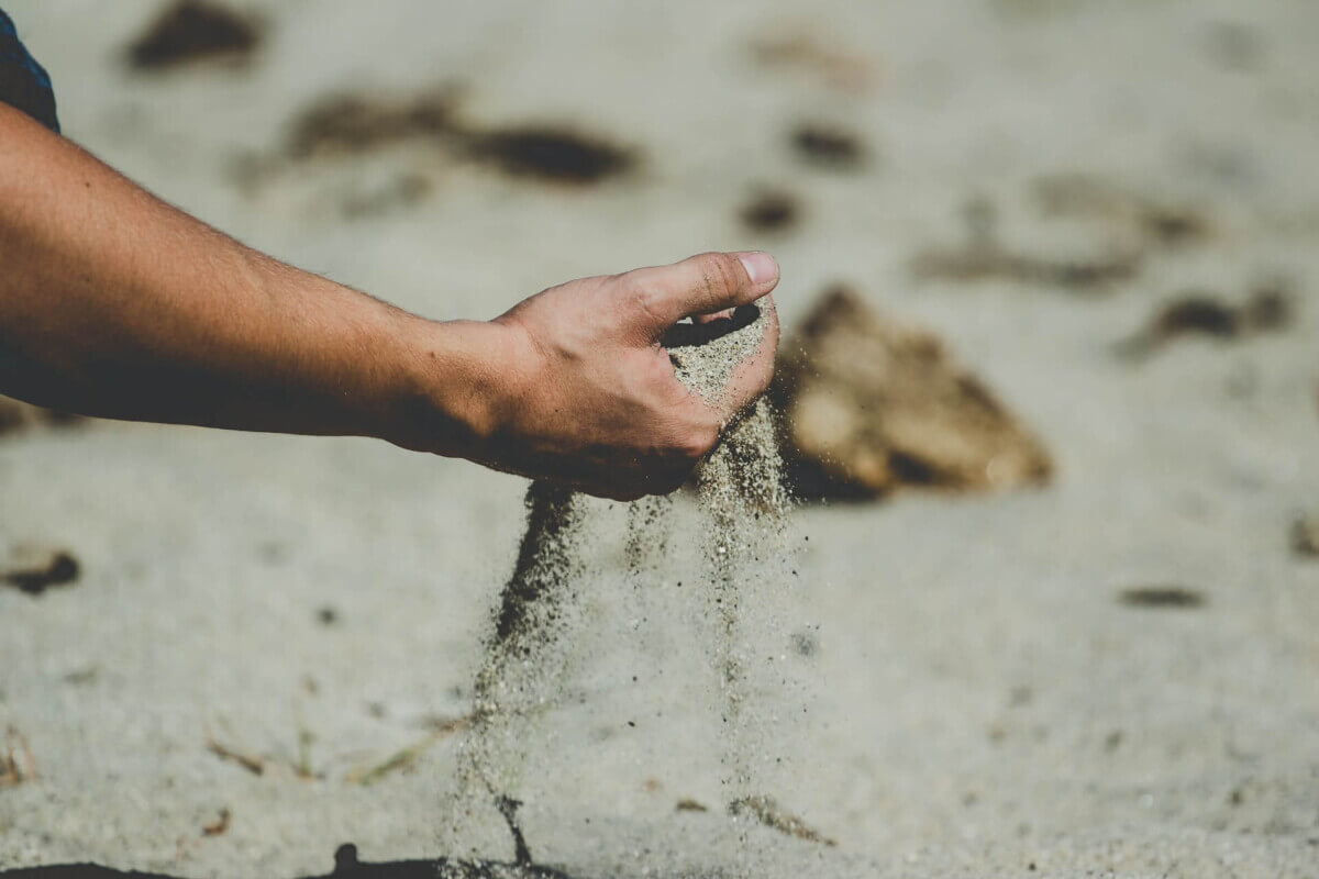 sand