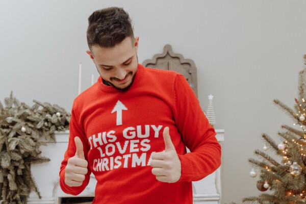 This Guy Loves Christmas - Ugly Sweater