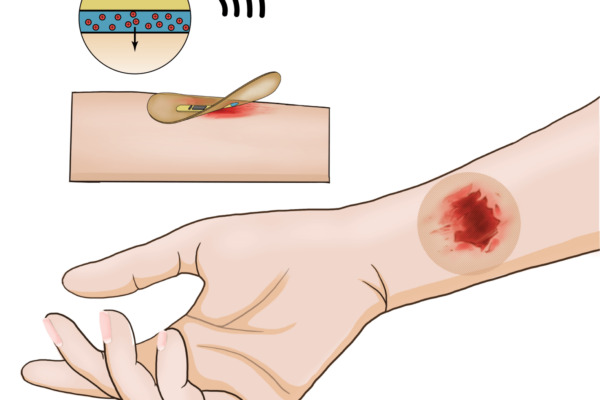 Wireless smart bandage