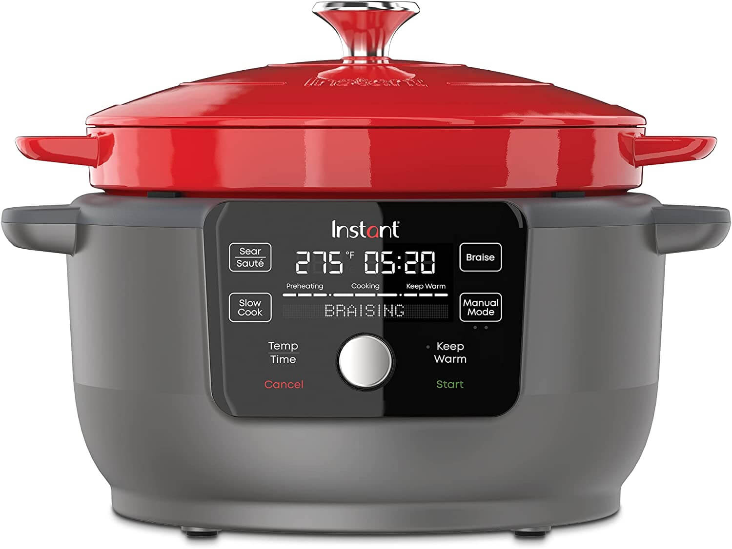 Instant Electric Round Dutch Oven, 6-Quart