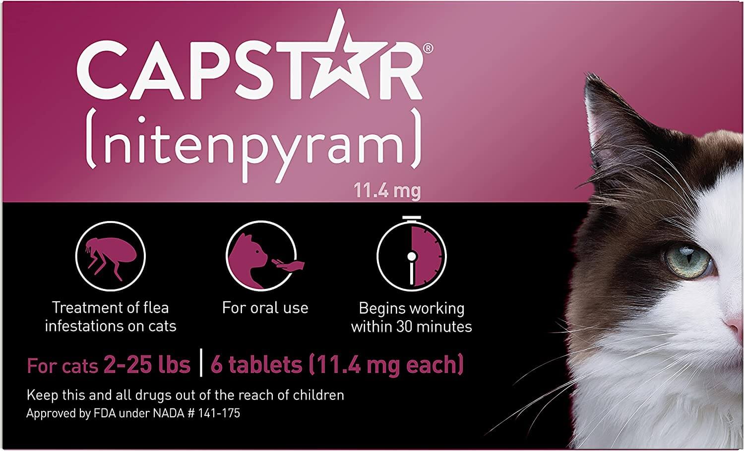 CAPSTAR (nitenpyram) Oral Flea Treatment for Cats