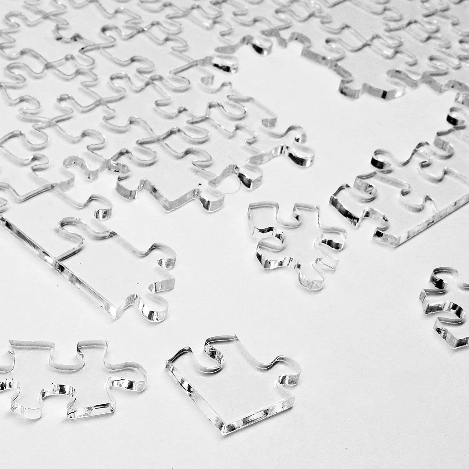 Practically Impossible Clear Jigsaw Puzzle