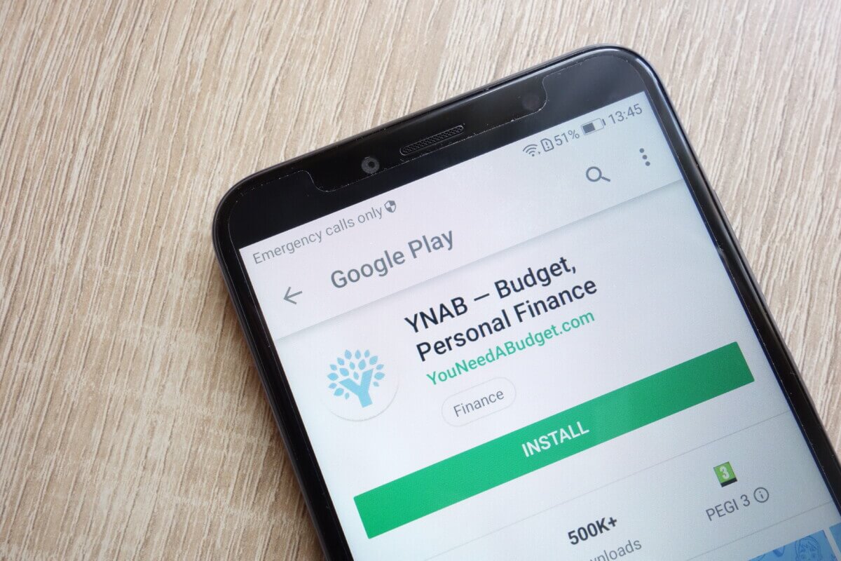 YNAB Budgeting app