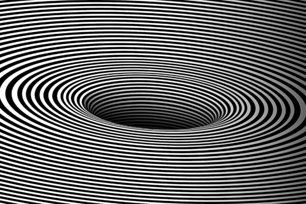 Artist's concept of a wormhole.