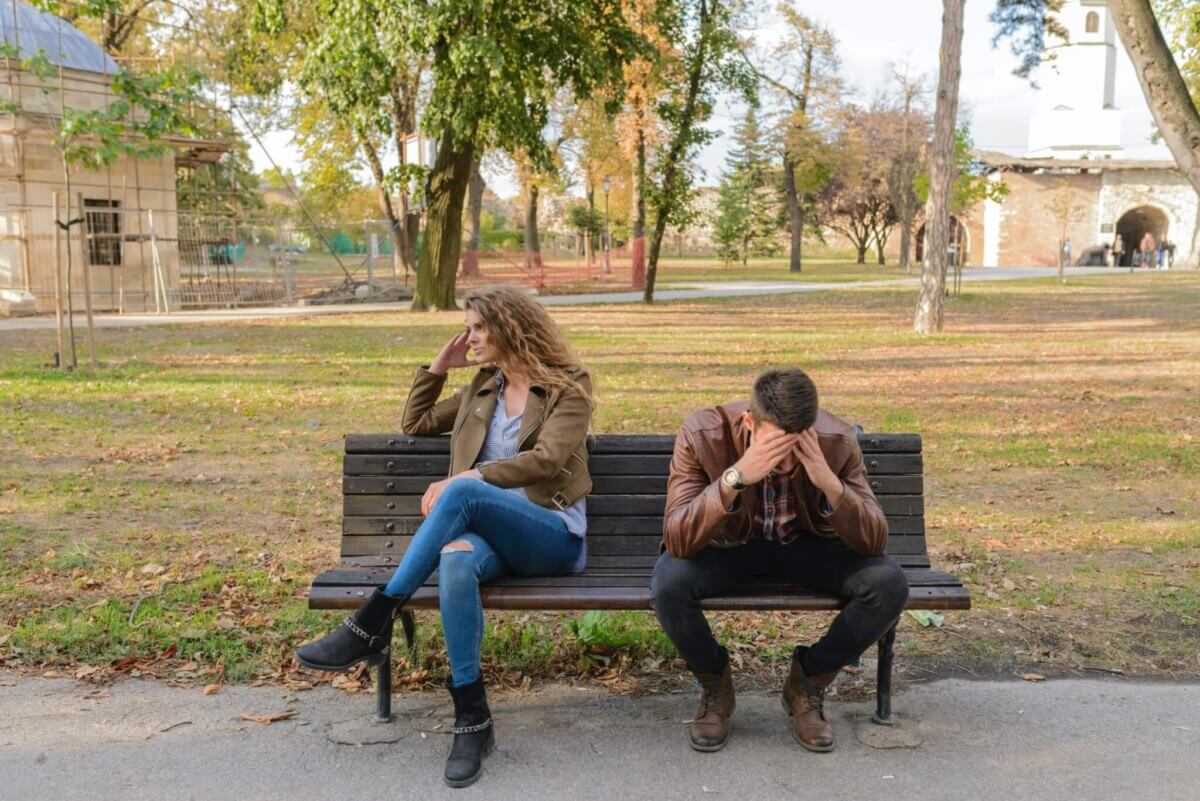 couple at odds