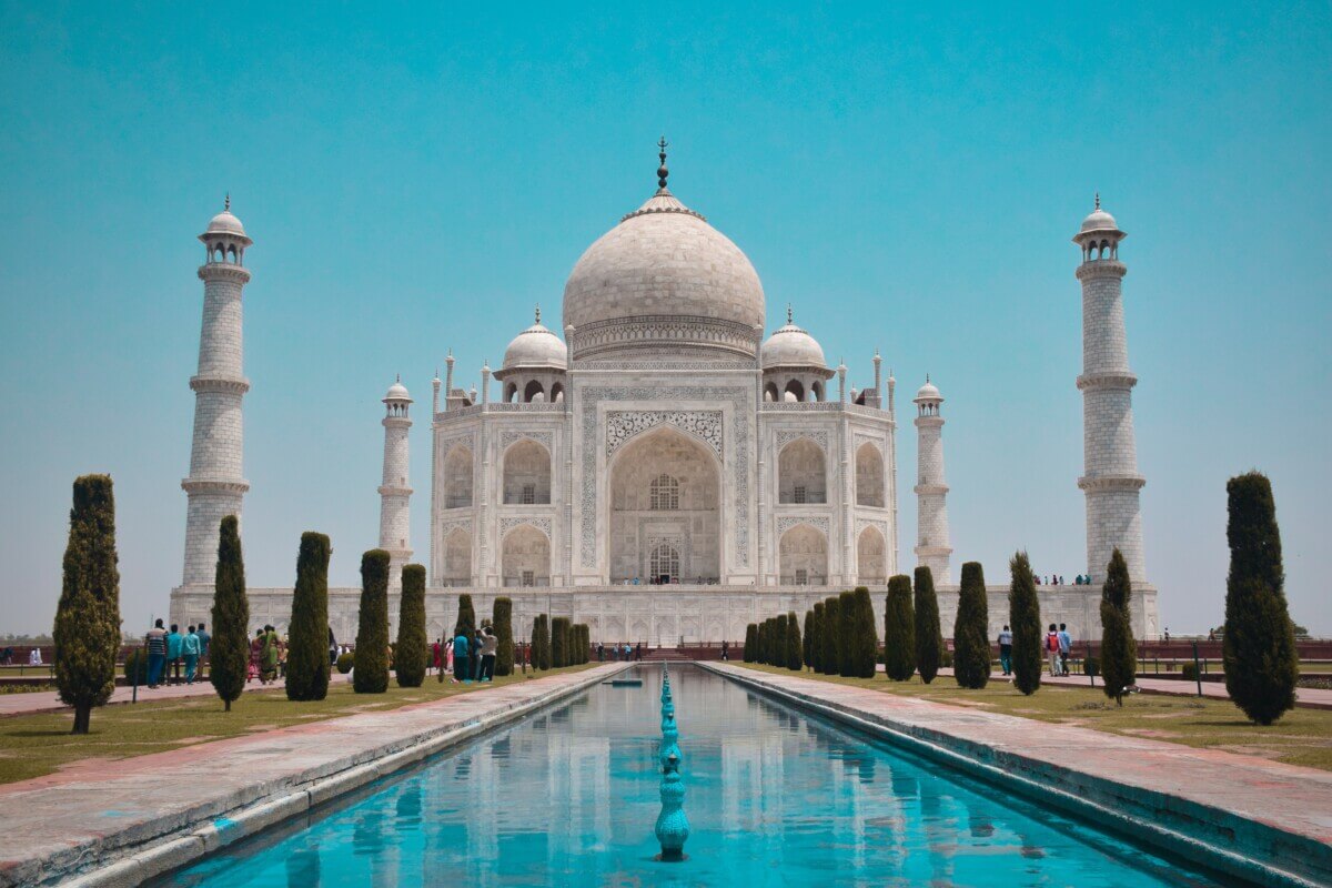 Taj Mahal in Agra, India