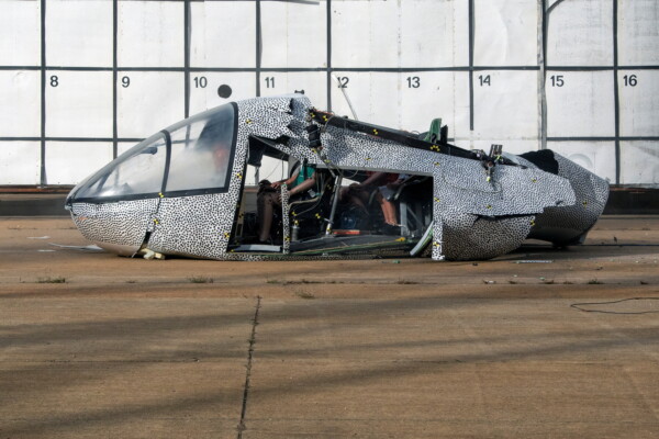 RVLT Lift+Cruise Model crash test