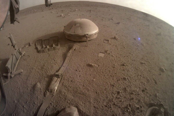 NASA's InSight lander posted this image on Monday, December 19