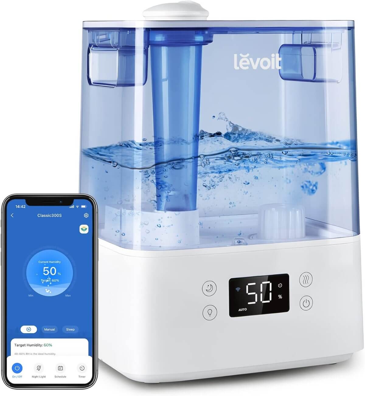 Levoit Classic 300S Smart Ultrasonic Cool Mist Humidifier